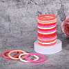 Polymer Clay Heishi Surfer Stretch Bracelets Set BJEW-SW00125-4