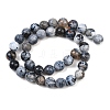 Natural Fire Crackle Agate Bead Strands G-K166-07F-10mm-07-5