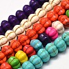 Dyed Synthetic Turquoise Bead Strands G-M148-M-D-1