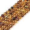 Natural Amber Beads Strands G-L095-B01-5mm-04-2