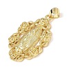 Brass Pendants KK-Q068-38G-2