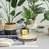 Round Wood Flower Pot Shelf AJEW-WH0709-031A-5