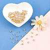 Brass Rhinestone Charms KK-PH0004-28G-4