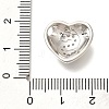 Rack Plating Brass Micro Pave Cubic Zirconia Pendants KK-I722-04P-S-3