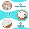 40Pcs Paper Jewelry Display Cards CDIS-FS0001-32B-3