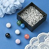 Natural & Synthetic Gemstone Healing Round Ornaments AJEW-FS0001-13A-3