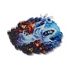 Halloween Theme Opaque Acrylic Pendants OACR-M019-01D-2