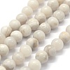 Natural White Crazy Lace Agate Beads Strands X-G-G763-11-6mm-1