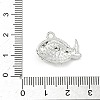 Alloy Rhinestone Pendants PALLOY-P313-12A-P-3