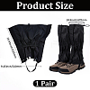 Polyester Snow Foot Covers AJEW-GF0013-88A-2
