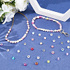 1400Pcs 10 Colors Opaque Acrylic Beads MACR-SC0002-30-3