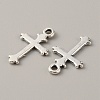 Tibetan Style Alloy Pendants FIND-CJC0007-42C-1