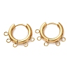 304 Stainless Steel Hoop Earring Findings STAS-D183-02E-G-1