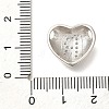 Rack Plating Brass Micro Pave Cubic Zirconia Pendants KK-I722-04P-R-3