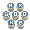 Alloy Enamel Beads ENAM-S122-028B-NR-1
