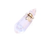 Natural Quartz Crystal Perfume Bottle Pendants PW-WG37468-03-1