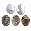 Natural Akoya Shell Pendants SHEL-N026-59-1