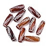 Tibetan Style dZi Beads TDZI-E004-65-1