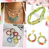 1800Pcs 15 Colors Glass Cylinder Beads SEED-YW0002-59-6