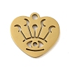 304 Stainless Steel Charms LS-STAS-S123-03G-07-1