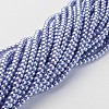 Glass Pearl Beads Strands X-HY-4D-B49-3