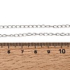 2MM Women's 304 Stainless Steel Twisted Chain Necklaces NJEW-A067-02P-5