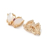 Brass Micro Pave Cubic Zirconia Pendants KK-U052-14G-2