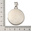 316 Surgical Stainless Steel Pendants STAS-Z073-73AS-06-3