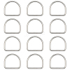 304 Stainless Steel D Rings STAS-CP0001-05D-6