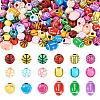120Pcs 6 Styles Acrylic Beads OACR-TA0003-78-2