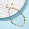 304 Stainless Steel Link Chain Bracelets for Women BJEW-JB12686-4