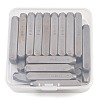 (Defective Closeout Sale) Iron Seal Stamps Set AJEW-XCP0003-58-4