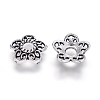 Tibetan Style Alloy Bead Caps LF10597Y-2