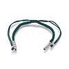 Nylon Cord Braided Bead Bracelets Making BJEW-F360-FP02-1