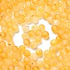 Frosted Transparent Acrylic Beads OACR-F013-12I-1