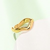 304 Stainless Steel Cuff Open Rings SA-CBA4160-38G-3