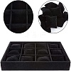 Velours Wooden Bracelet/Bangle/Watch Displays BDIS-WH0003-01-5
