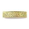 Viking Knot Alloy Retro Hair Barrettes LS-AJEW-K048-03AG-1