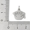 Non-Tarnish 304 Stainless Steel Pendants STAS-L279-016P-3