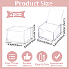 Transparent Plastic Gift Boxes CON-WH0087-68B-2