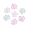 Transparent Plastic Bead Caps KY-Q005-02A-11-2