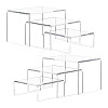 Transparent Acrylic Minifigures Display Risers AJEW-WH0166-36-1