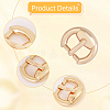 24Pcs 2 Colors Zinc Alloy Roller Buckles FIND-FH0009-88-3