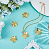 6Pcs Rack Plating Brass Pendants KK-BBC0023-94G-4