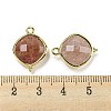 Natural Strawberry Quartz Pendants G-M431-12G-05-3