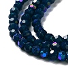 Opaque Glass Beads Strands EGLA-A035-P4mm-L19-3