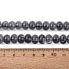 Crackle Transparent Glass Beads Strands GLAA-N074-02B-06-2