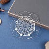 Sun Pattern Acrylic Pendulum Board PW-WG78210-07-1