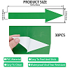 CRASPIRE 15 Sets PVC Self Adhesive Arrow Label Stickers DIY-CP0009-43A-2