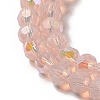 Imitation Jade Glass Beads Strands X-EGLA-A035-J4mm-L08-3